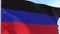 Republic of Donetsk Flag Looping Background