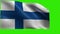 Republic of Finland - Flag of Finland, Finnish Flag - LOOP