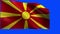 Republic of Macedonia, Flag of Macedonia, Macedonian Flag - LOOP
