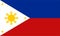 Republic of The Philippines flag .