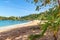 Republic of Trinidad and Tobago - Tropical island of Tobago - Parlatuvier bay - Tropical beach in the Caribbean Sea