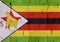 Republic of Zimbabwe flag puzzle