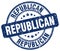 republican blue stamp