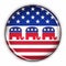 Republican Party button