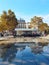 Republique square in the heart of Paris, France