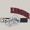 Repurposed League Varsity Font Typo Graphic Design