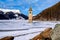 Reschensee Resia lake,  South Tyrol