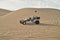 Rescue ATV in dunes at Imperial Sand Dunes