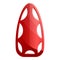 Rescue buoy icon, cartoon style