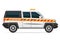 Rescue lifeguard car vehicle vector illustration