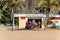 Rescue station on the Las Teresitas beach