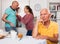 Resentment of an elderly father for adult children