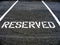 Reserved for car parking