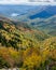 Reservoir in Blue Ridge Valley in Fall