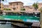 A reservoir in the Clitunno river in Bevagna, italy