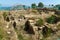 Reservoir cruciform in the Naryn-Kala fortress. Archaeological site. Derbent