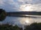 reservoir dusk wetland marsh sky