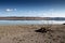 Reservoir almost empty due to drought