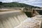 Reservoir JÃ¡ndula, expelling water after several months of rain