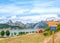 Reservoir in the mountains of Picos de Europa