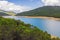 The reservoir Tranco de Beas with the Guadalquivir river