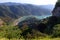 Reservoir viewed from Siurana Catalonia Spain