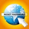 Reset Password Globe To Redo Security Of PC - 3d Illustration