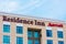 Residence Inn Marriott sign on the long stay hotel building