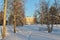 The Residence in LuleÃ¥ in winter landscape