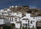 Residences of Sentenil de Las Bodegas, one of the white villages in the province of Cadiz, Andalusia, Spain.