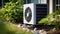 Residential air source heat pump installation for sustainable and clean energy at home