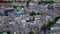 Residential areas in the city of Paris France from above - aerial view - CITY OF PARIS, FRANCE - SEPTEMBER 04, 2023