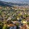 Residential homes on a sunny hill in San Clemente