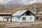 Residential hous of border town Sary-Tash in Kyrgyzstan