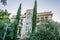 Residential houses and Bauhaus architecture on Bialik street in Tel Aviv, Israel