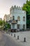 Residential houses and Bauhaus architecture on Bialik street in Tel Aviv, Israel