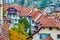 Residential houses in the heart of Altstadt district of in Bern, Switzerland