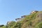 Residential houses on top of the mountain at San Clemente, California