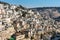 Residential houses under the sunlight at the Mount of Olive and Kidron Valley in Jerusalem, Israel