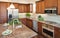 Residential Model Home Kitchen