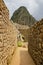 Residential part of Machu Picchu citadel in Peru