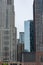 Residential Skyscrapers in Downtown Chicago near the Chicago River