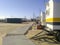 Residential trailers for shift workers in the oil field. The car-house. Residential infrastructure for oil workers for rest outsid