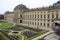 The Residenz, baroque Prince-Bishops Palace, Court Gardens facade, Wurzburg, Germany