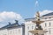 Residenzbrunnen fountain in Salzburg, Austria