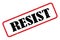 Resist stamp