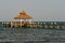 A resort on Caye Caulker, Belize