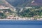 Resort Homes Under Highway Bridge on Italian Coast