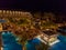 Resort night view Panglao Island Bohol Philippines