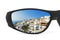 Resort reflection in sunglasses